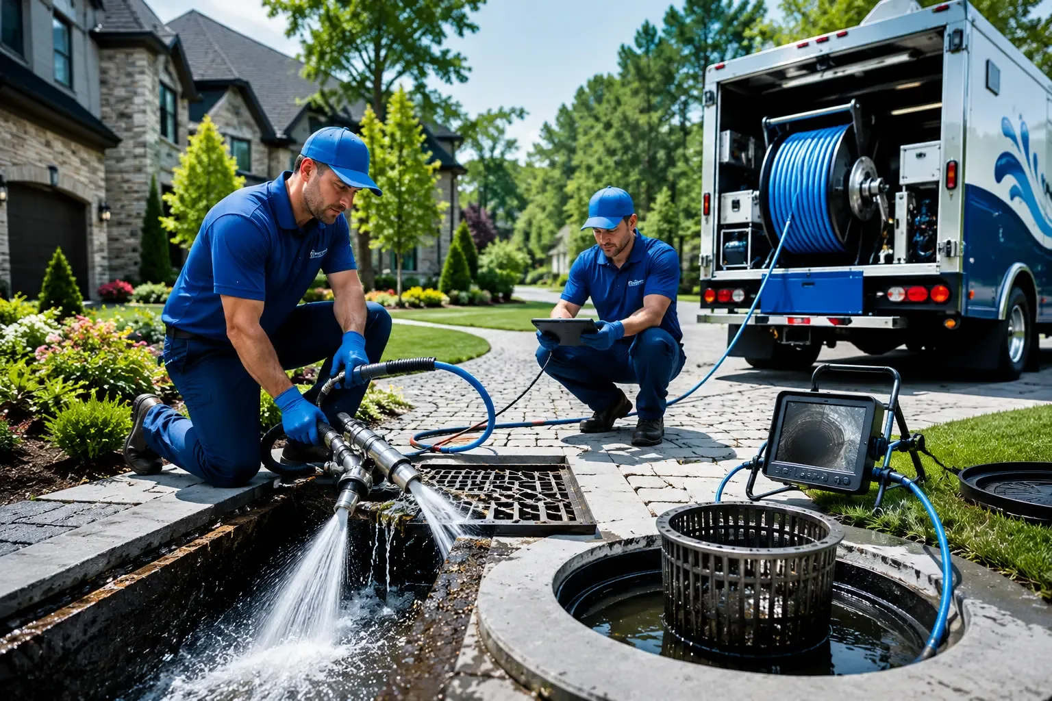 Local outdoor drain cleaning professionals in Conrath, WI