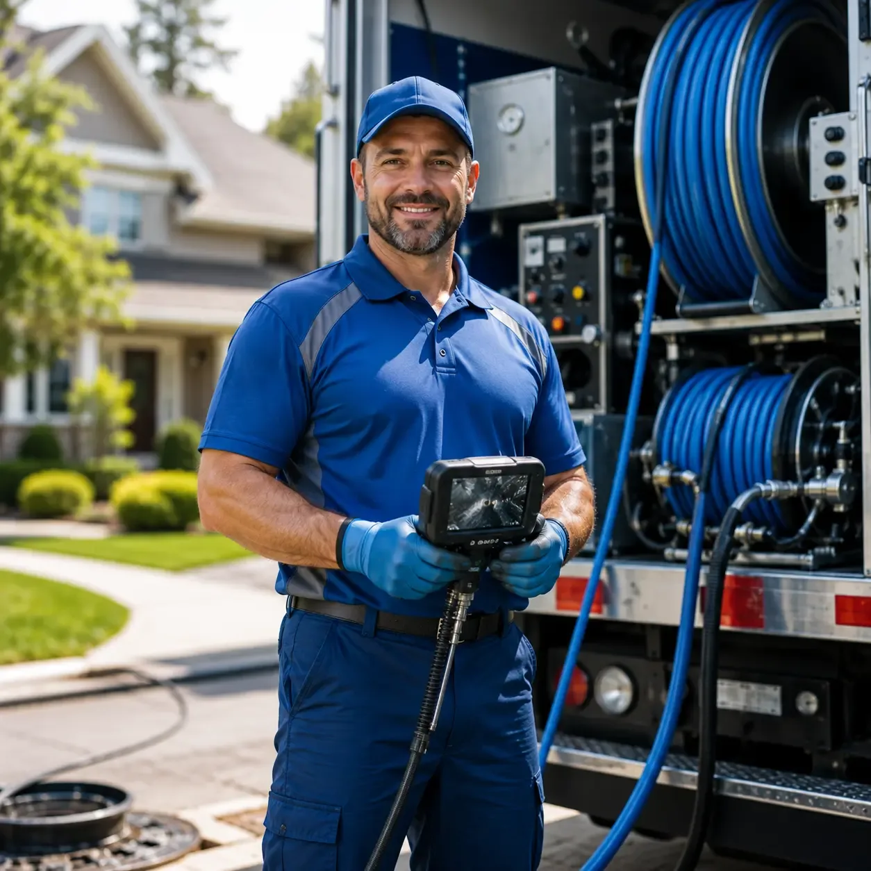 Local outdoor drain cleaning specialists in Conrath, WI